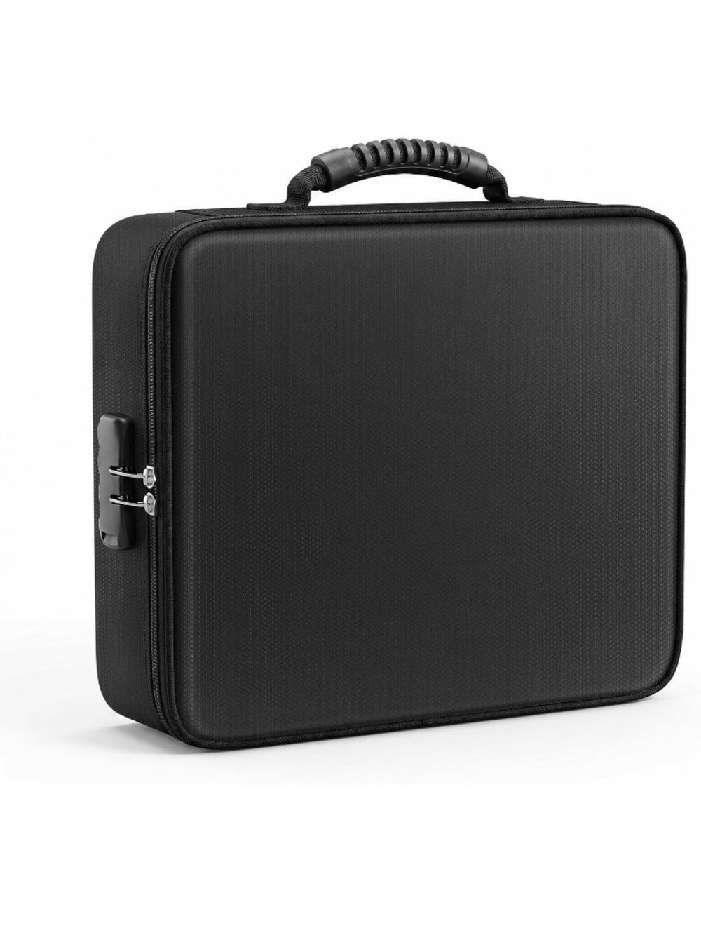 Fireproof Document Box with 13 Pocket Accordion File Folder